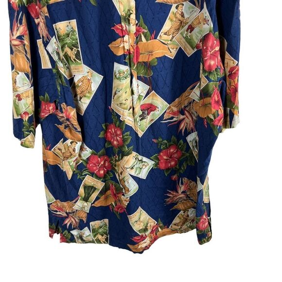 Straight Down Clothing Company Vintage Golfers Hawaiian Button Down Shirt - Picture 8 of 9